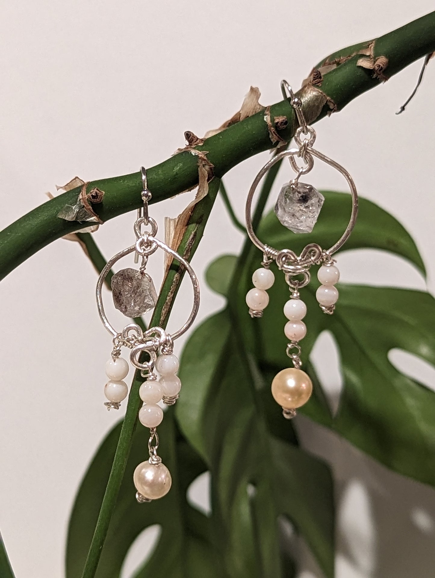 Deliah rose earrings