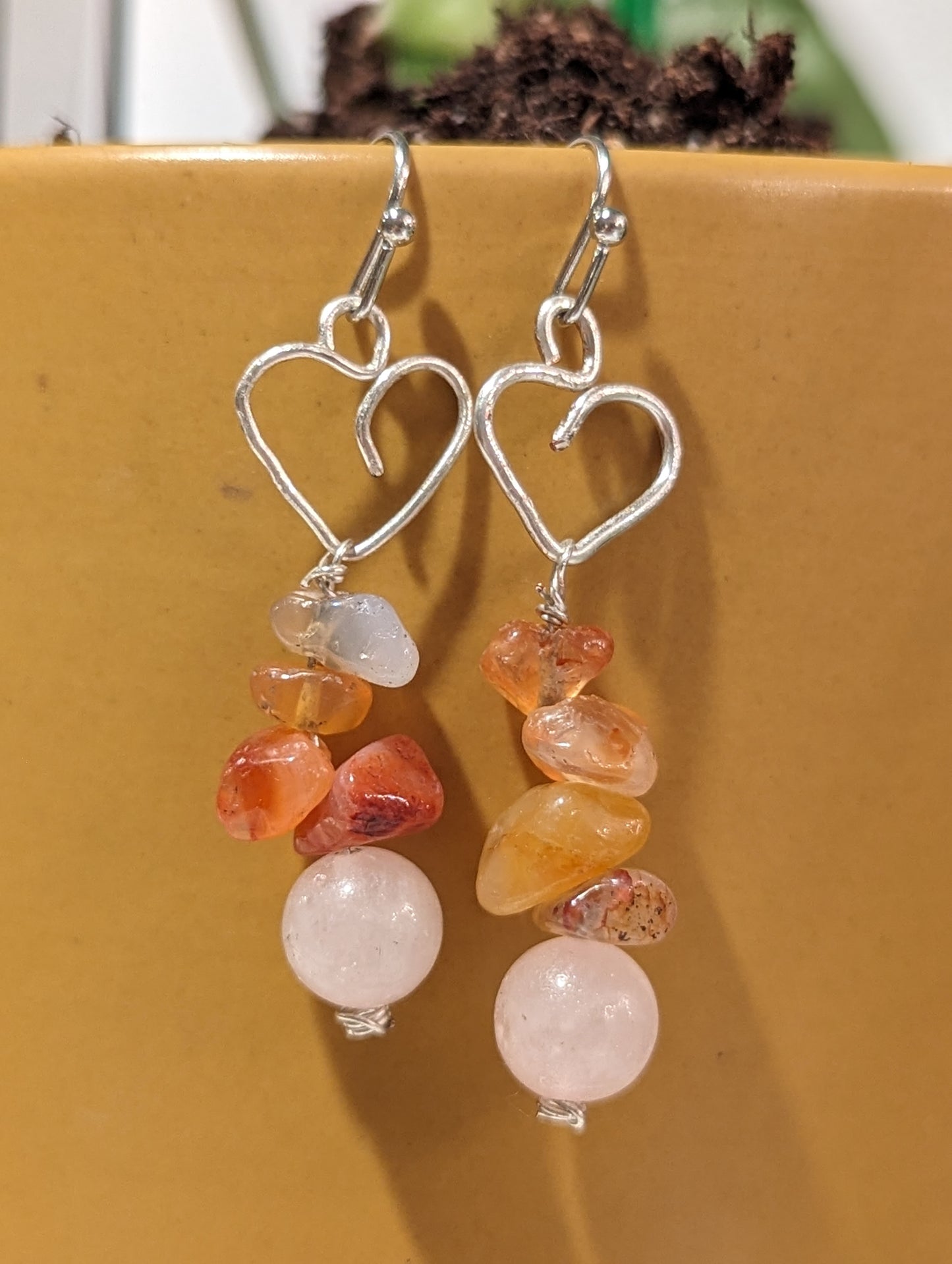 heart on my sleeve earrings