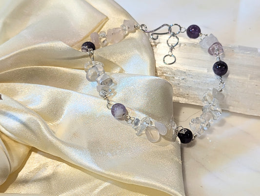 Purple Skies bracelet